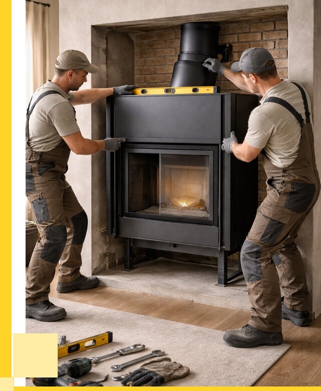 Установка каминных топок в Георгиевске под ключ от 18553 р. | ЭриданГрг