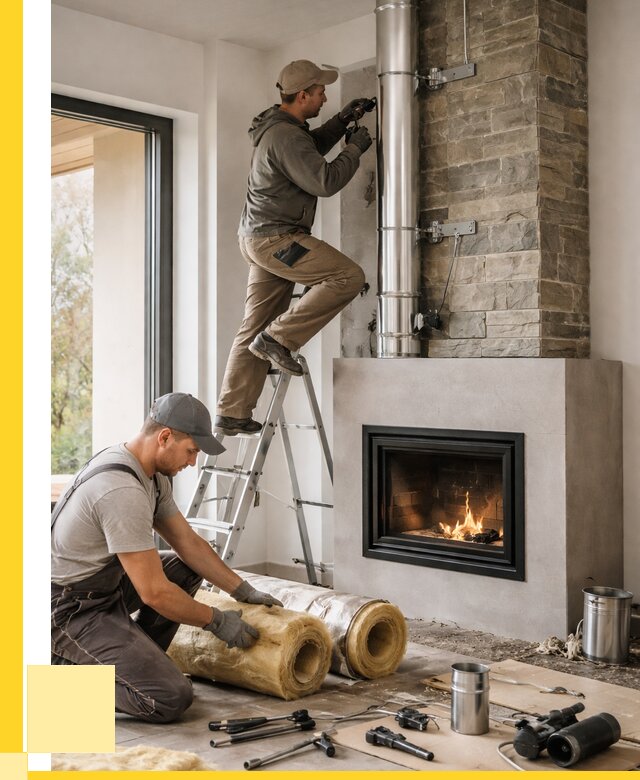 Монтаж дымоходов для каминов в Георгиевске от 15461 р. ЭриданГрг