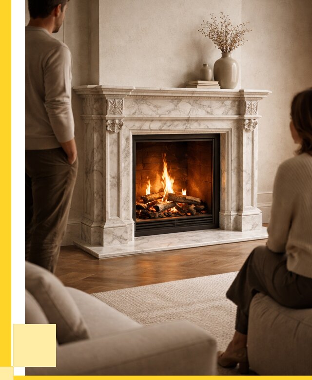 Мраморные камины под ключ в Георгиевске от 257675 р. | ЭриданГрг