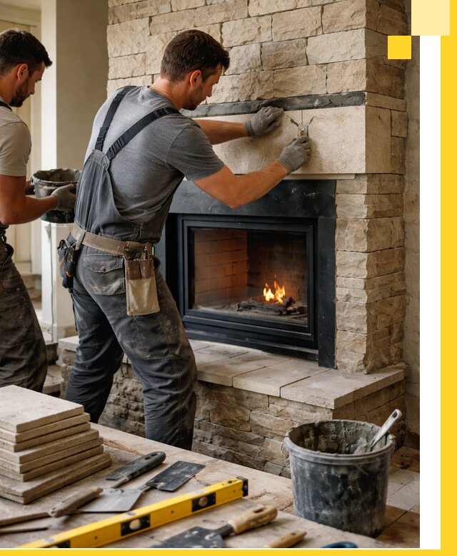 Проектирование и установка открытых каминов в Георгиевске