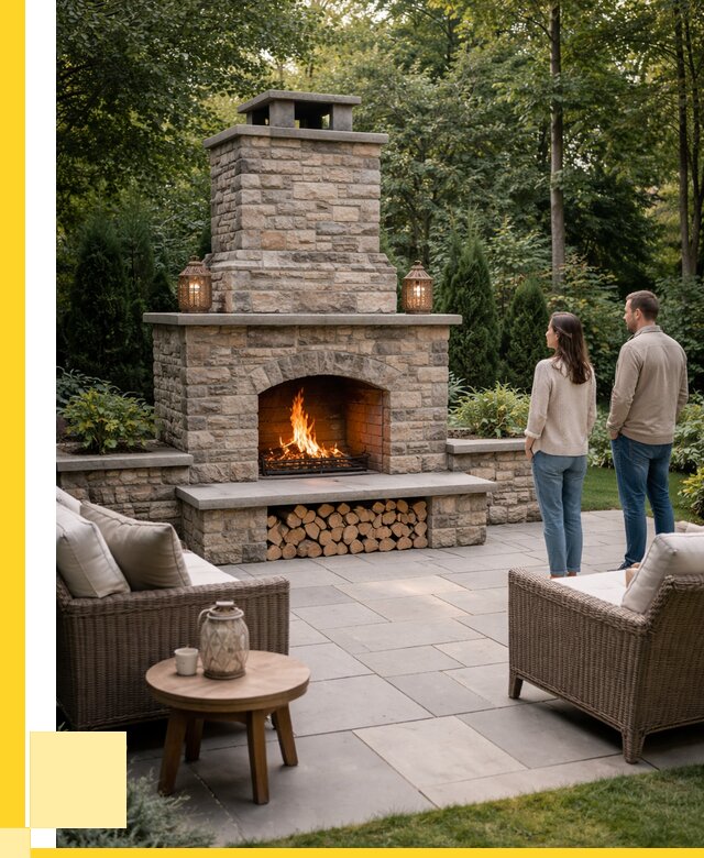 Уличные камины из кирпича в Георгиевске от 154605 р. | ЭриданГрг