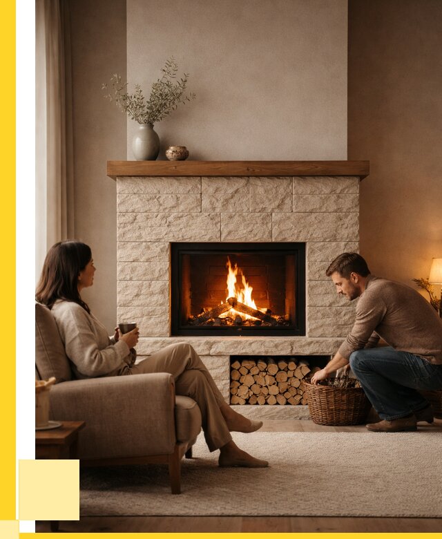 Камины для дома в Георгиевске под ключ от 154605 р. | ЭриданГрг