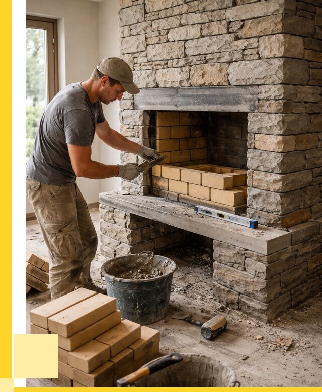 Кладка каминов и камина в Георгиевске от 25768 р. ЭриданГрг