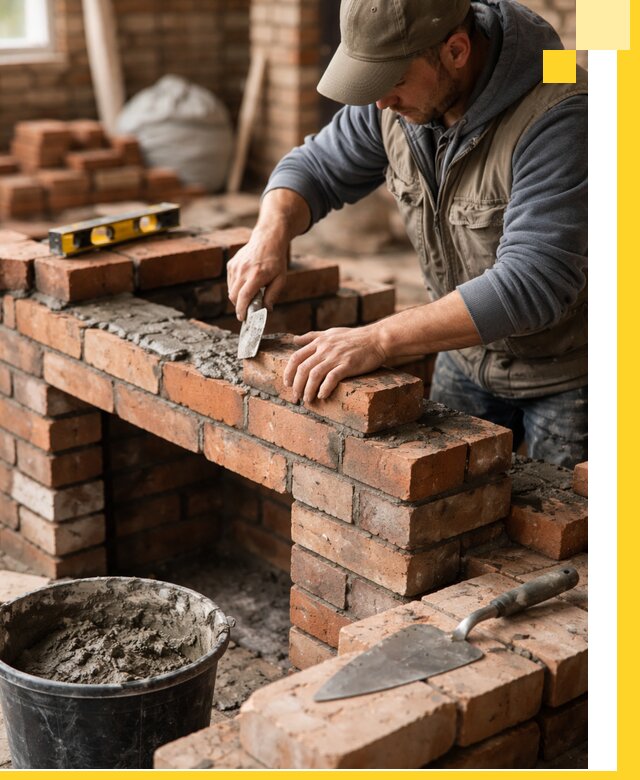 Кладка каминов под ключ в Георгиевске профессиональная отделка и монтаж