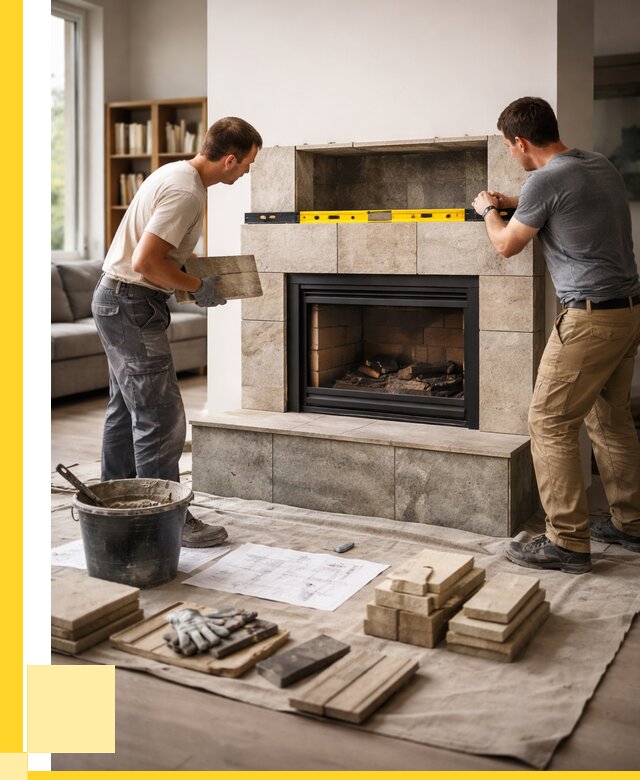 Монтаж каминов и установка в Георгиевске от 46382 р. | ЭриданГрг