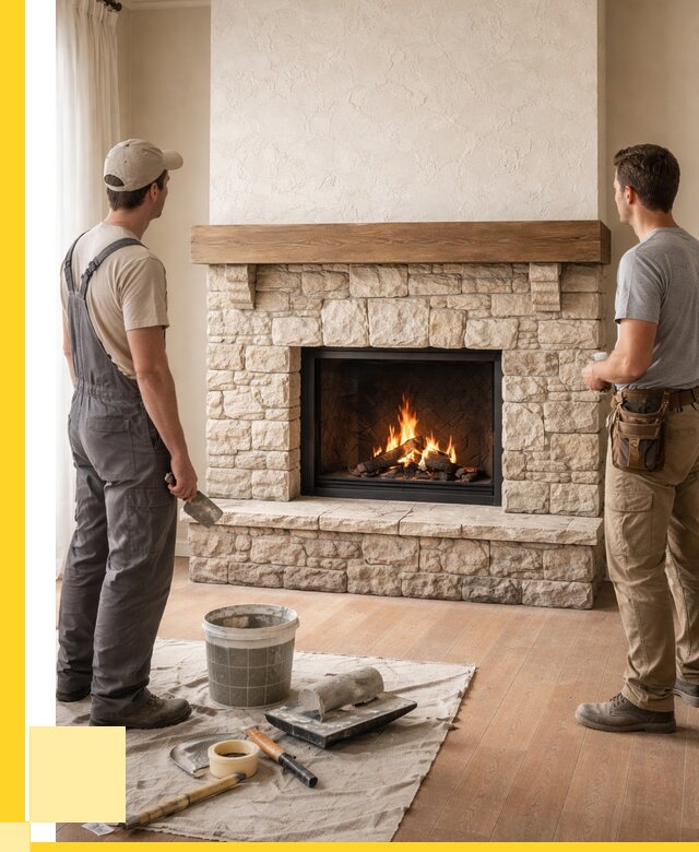 Отделка каминов в Георгиевске от 6700 р. под ключ | ЭриданГрг