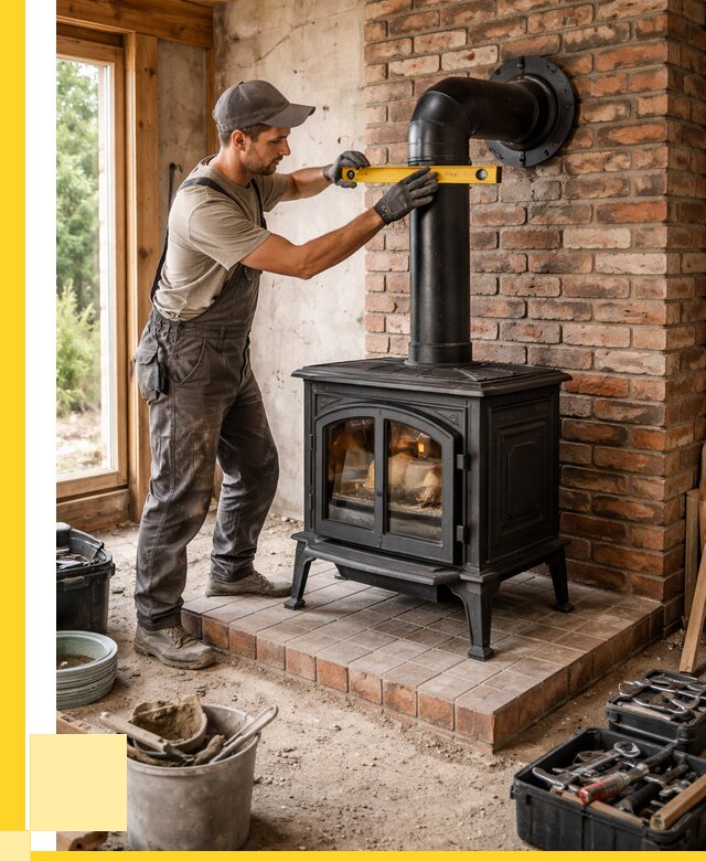 Монтаж печей установка банной печи в Георгиевске от 15461 р. | ЭриданГрг