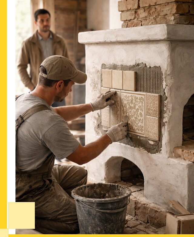 Отделка печей и банных печей в Георгиевске от 36075 р. | ЭриданГрг