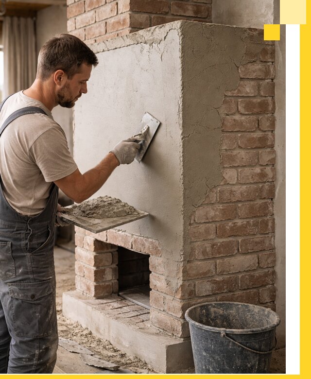 Отделка печей и облицовка каминов в Георгиевске под ключ