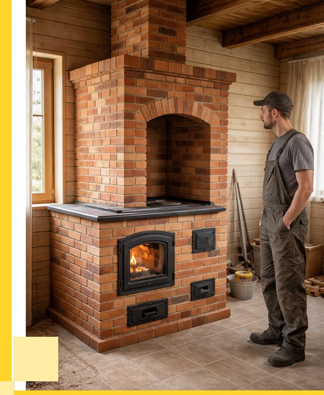 Кирпичные печи в Георгиевске: купить от 154605 р. | ЭриданГрг