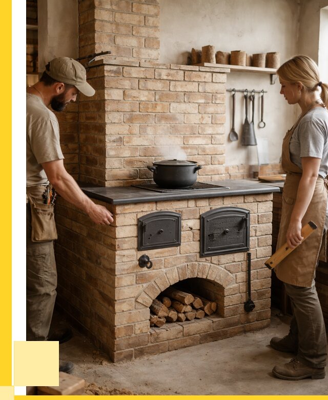 Варочно отопительные печи в Георгиевске от 92763 р. | ЭриданГрг