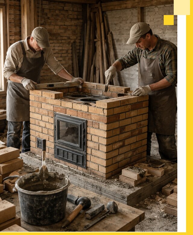 Изготовление и установка варочных печей под ключ в Георгиевске