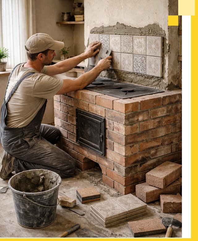 Печи с плитой на заказ монтаж гарантия и сервис в Георгиевске