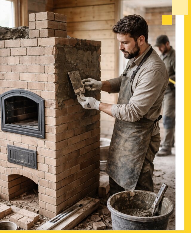 Изготовление и установка печей-шведок под ключ в Георгиевске