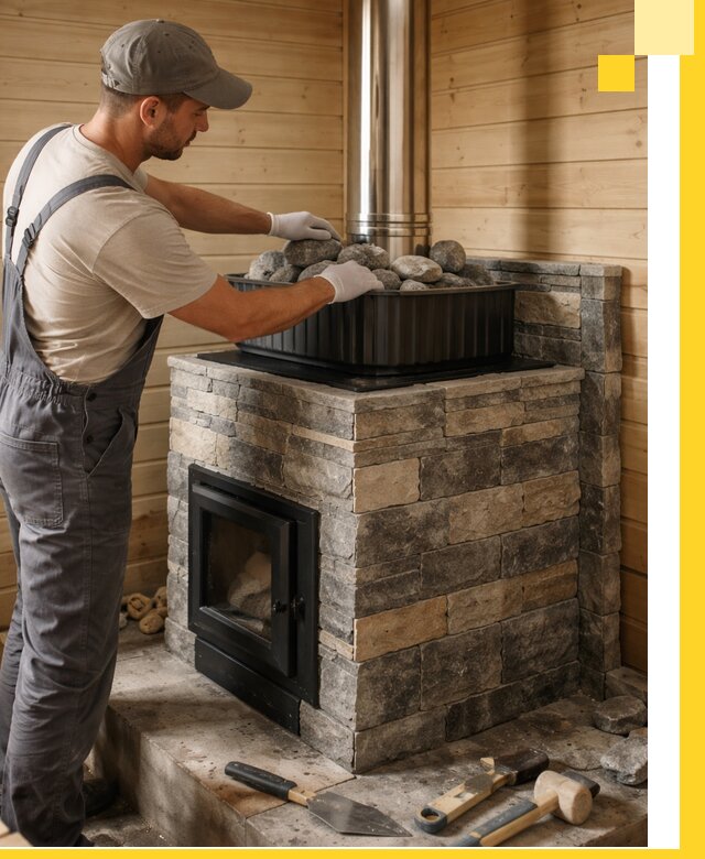 Печи для парной в Георгиевске, производство, монтаж и обслуживание