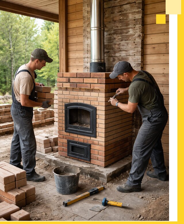 Производство и установка дачных печей под ключ в Георгиевске
