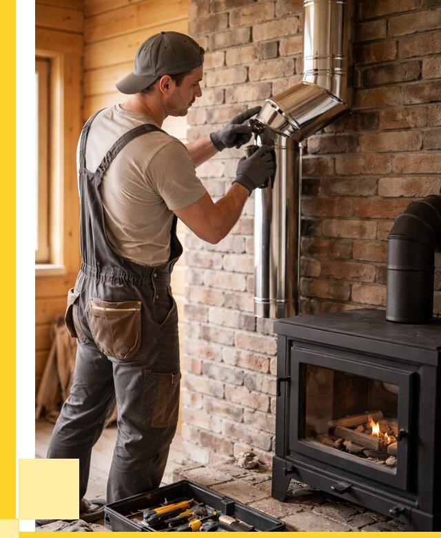 Монтаж дымоходов для печей в Георгиевске от 7730 р. | ЭриданГрг
