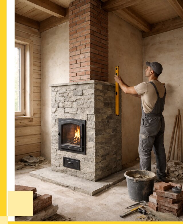 Печи и дымоходы под ключ в Георгиевске от 46382 р., ЭриданГрг