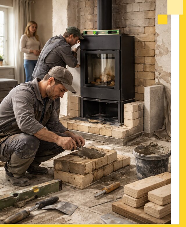 Печи и камины под ключ: проект, установка в Георгиевске