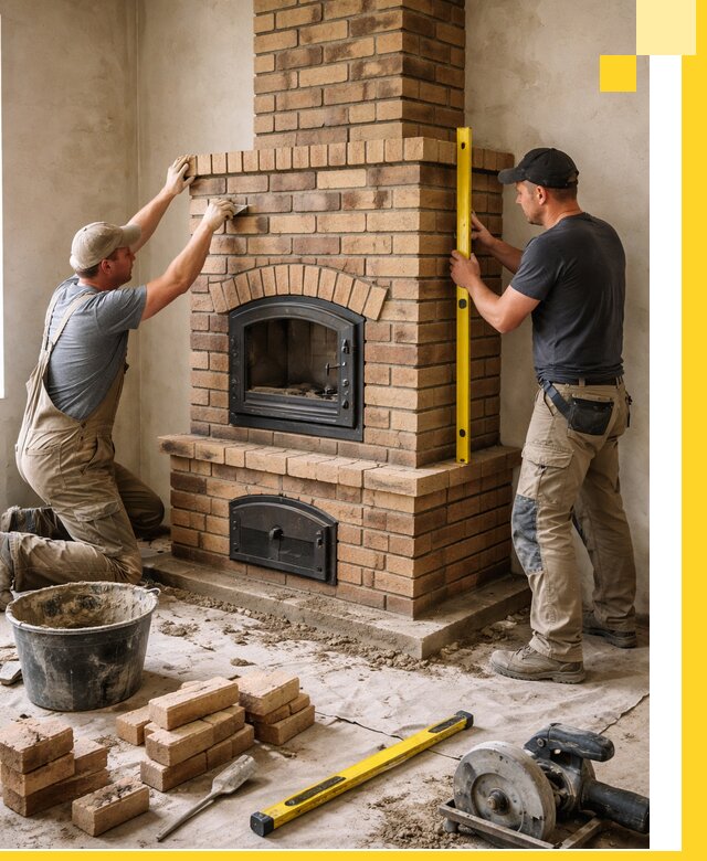 Продажа и установка печей и каминов для дома под ключ в Георгиевске