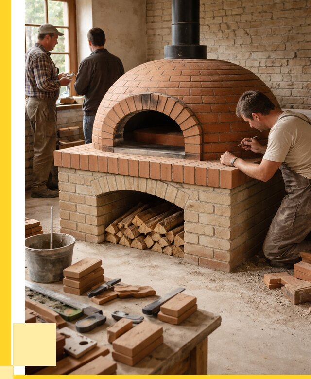 Помпейская печь дровяная для пиццы в Георгиевске | ЭриданГрг от 206140 р.