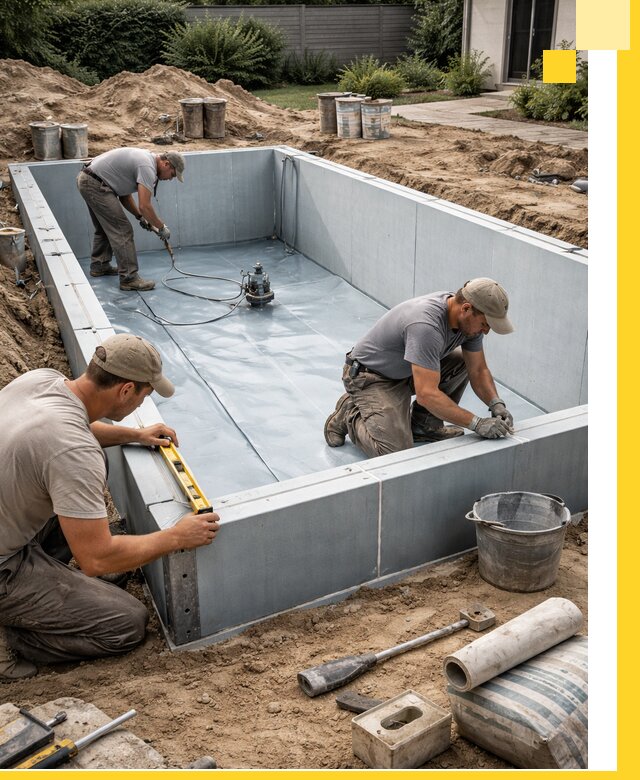 Профессиональный монтаж бассейнов под ключ в Георгиевске с гарантией