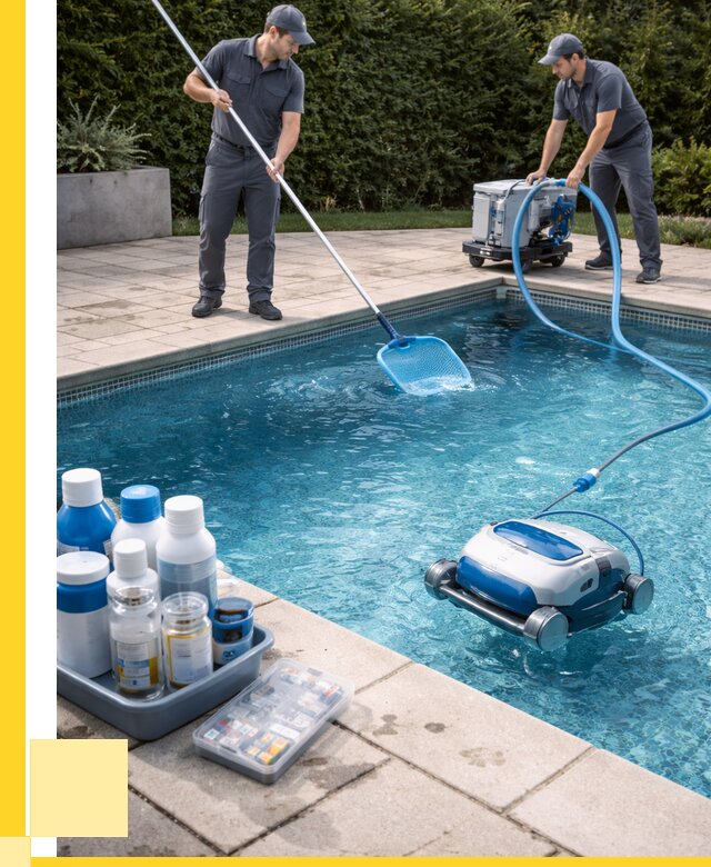 Чистка бассейнов в Георгиевске роботами, от 4638 р. | ЭриданГрг