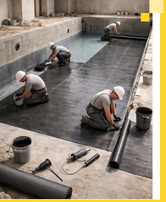 Профессиональная гидроизоляция бассейнов и чаш в Георгиевске под ключ