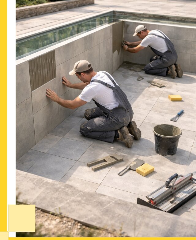 Облицовка бассейнов в Георгиевске от 4638 р. под ключ | ЭриданГрг