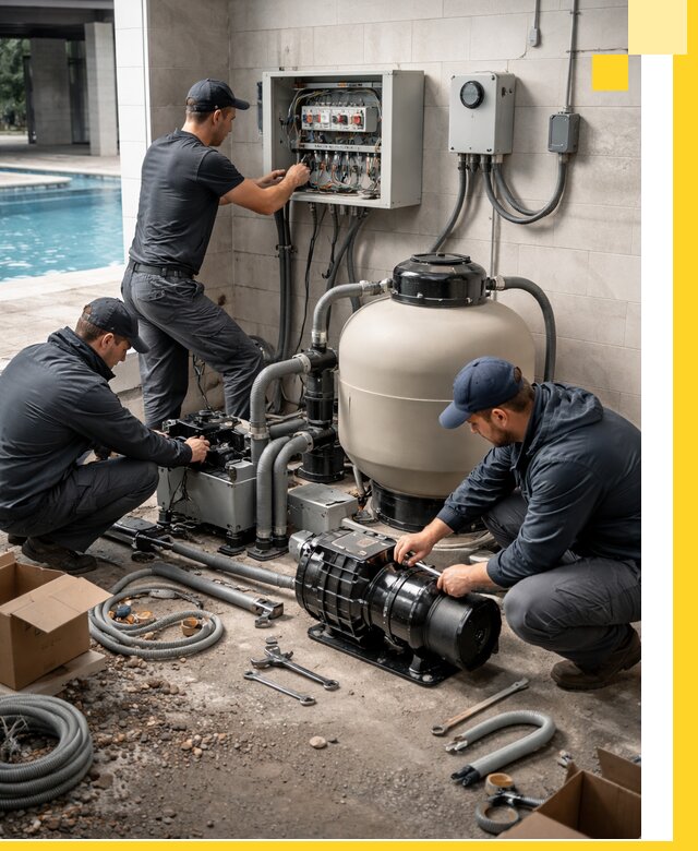 Профессиональный монтаж оборудования для бассейнов в Георгиевске