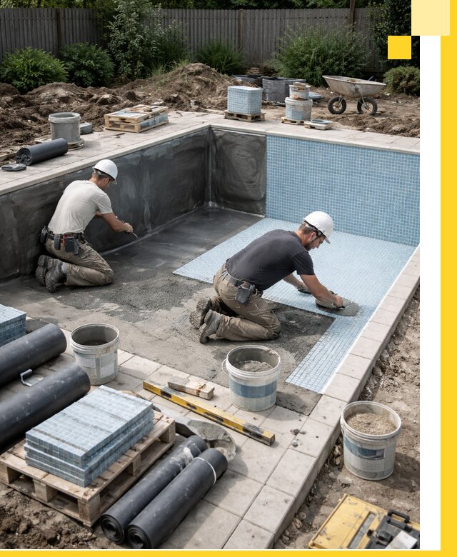 Проектирование и строительство стационарных бассейнов в Георгиевске