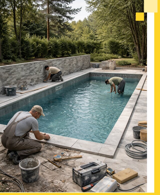 Проектирование и строительство частных бассейнов в Георгиевске