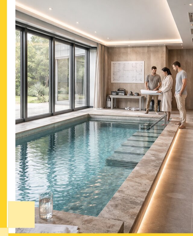 Закрытые бассейны под ключ в Георгиевске от 2576750 р. | ЭриданГрг