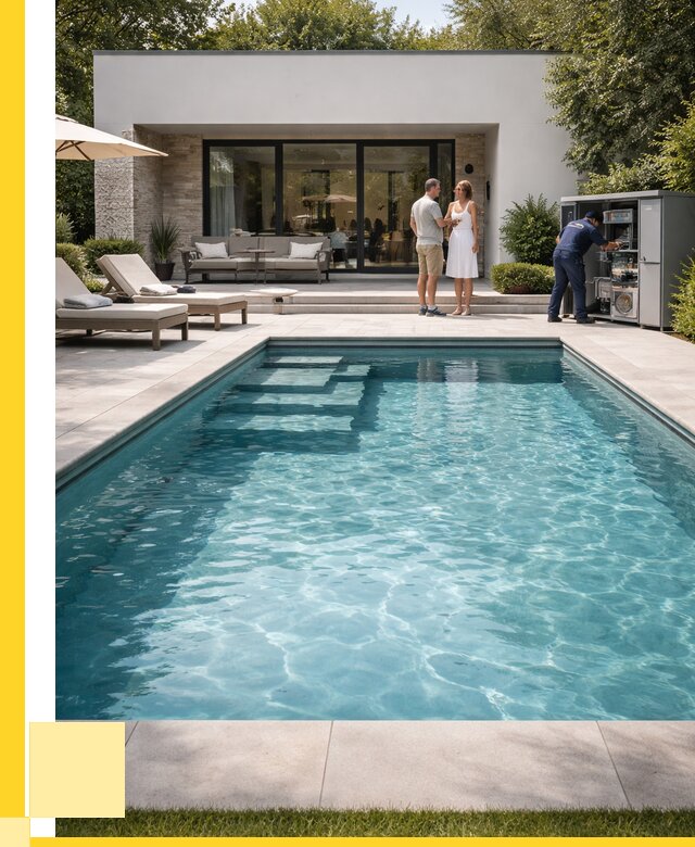 Бассейн в доме в Георгиевске под ключ от 1236840 р. | ЭриданГрг