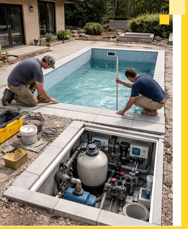 Строительство качественных домашних бассейнов под ключ в Георгиевске