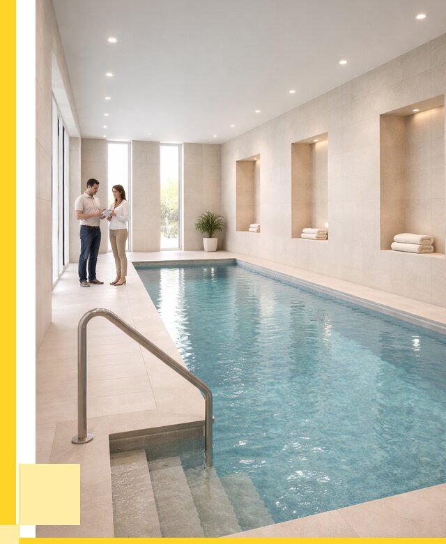 Бассейны в помещении под ключ в Георгиевске от 1546050 р. | ЭриданГрг