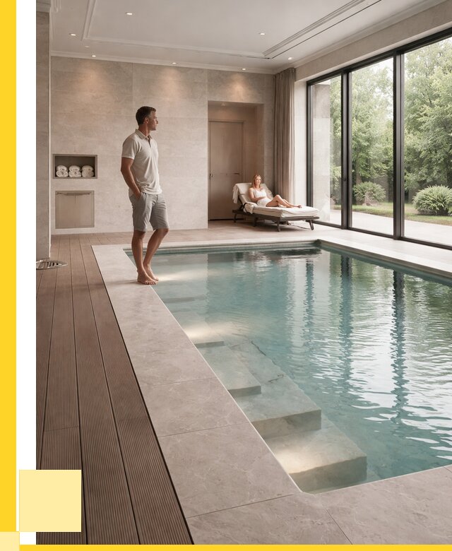 Бассейны в коттедже под ключ в Георгиевске от 1236840 р. | ЭриданГрг