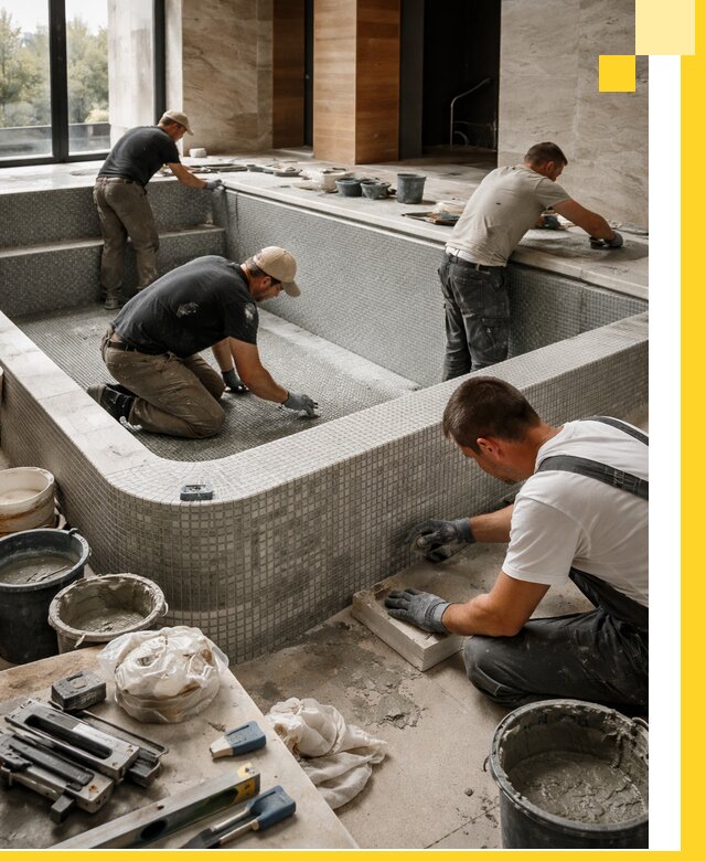 Строительство и установка СПА бассейнов под ключ в Георгиевске