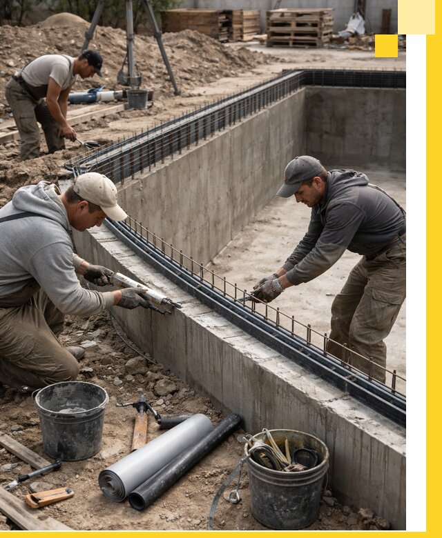 Качественный монтаж чаши бассейна в Георгиевске под ключ с гарантией