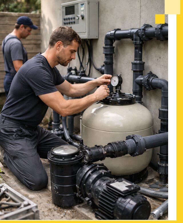 Поставка и монтаж фильтровального оборудования для бассейнов в Георгиевске