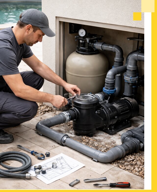 Поставка, монтаж и сервис насосов для бассейнов в Георгиевске