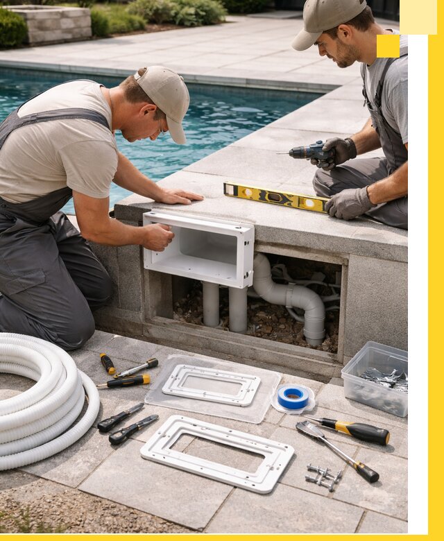 Поставка и установка скиммеров для бассейнов в Георгиевске