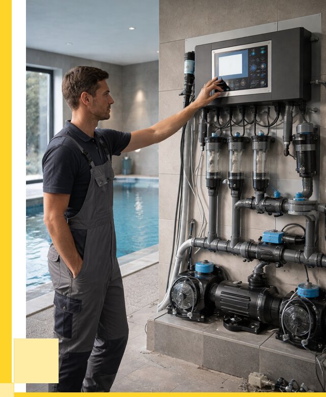 Автоматика для бассейнов под ключ в Георгиевске от 72149 р. | ЭриданГрг