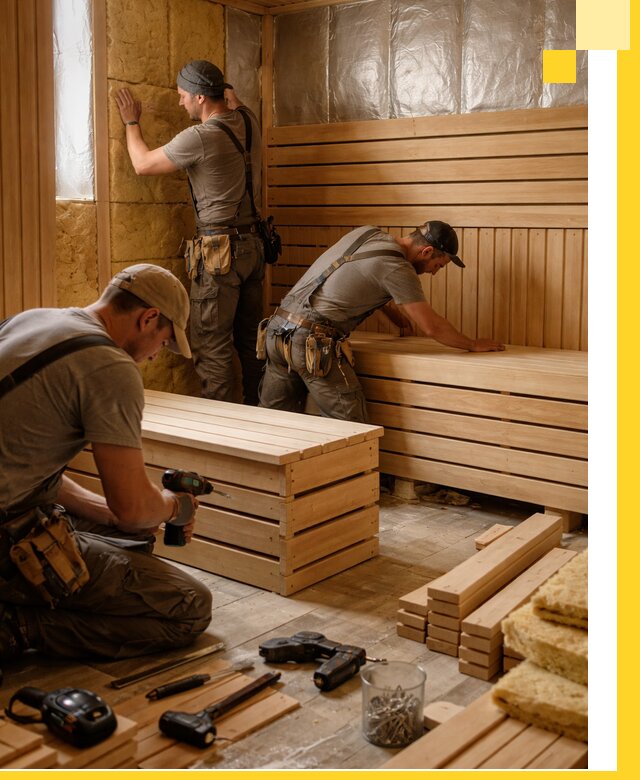 Профессиональное строительство саун под ключ в Георгиевске