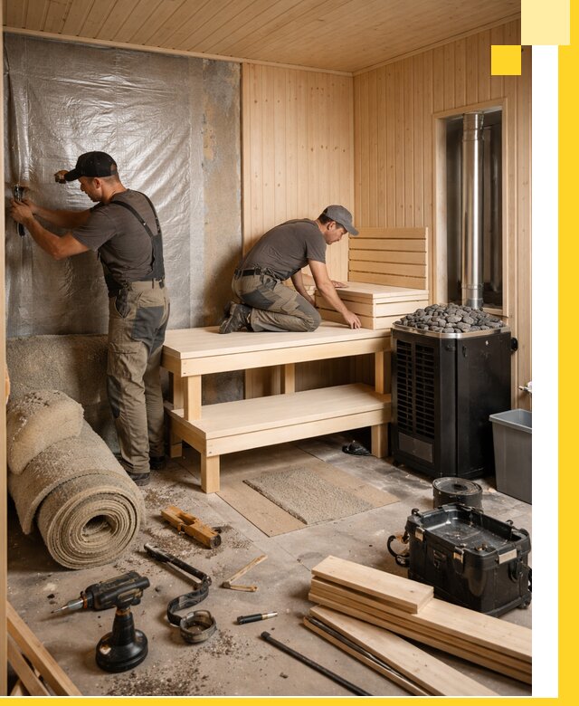 Проекты саун под ключ в Георгиевске дизайн и строительство