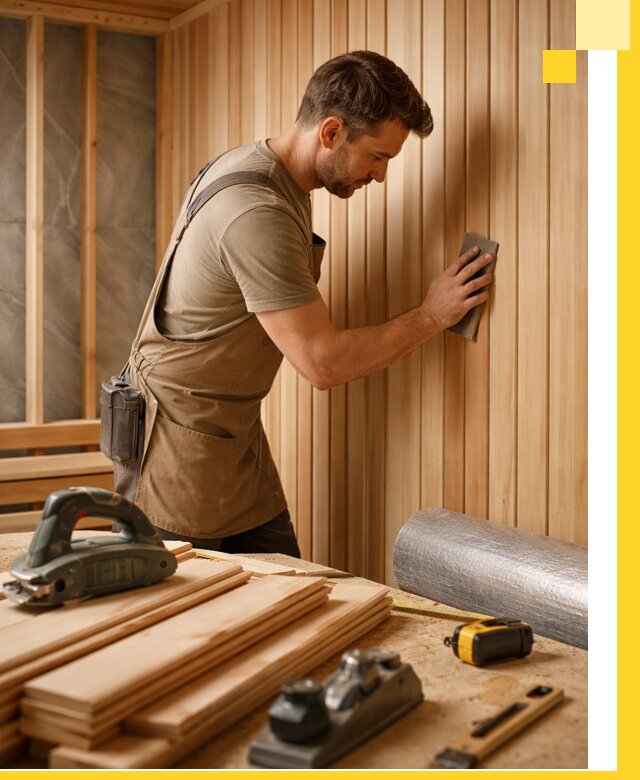 Профессиональная отделка саун и парных под ключ в Георгиевске