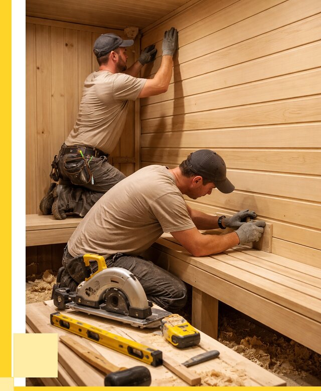 Обшивка саун вагонкой в Георгиевске от 2577 р. | ЭриданГрг