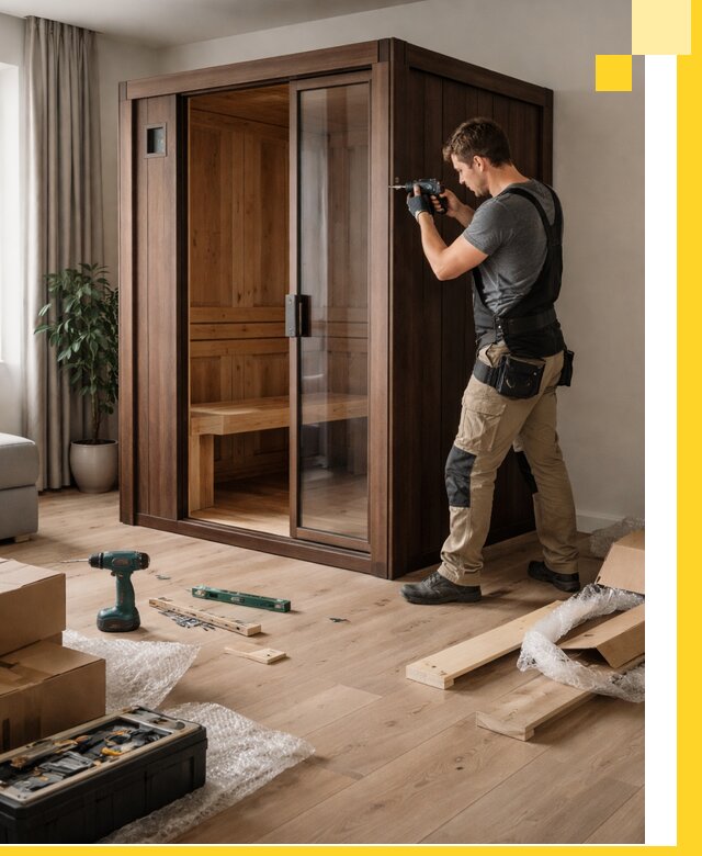 Установка и производство мини саун под ключ в Георгиевске