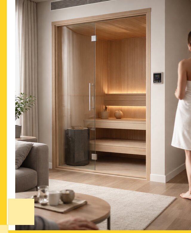 Сауна в квартире под ключ в Георгиевске от 123684 р. ЭриданГрг