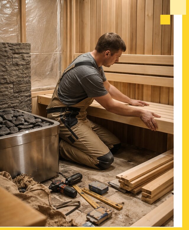 Сауны для дома под ключ с проектированием и монтажом в Георгиевске